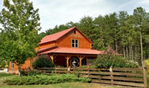 red metal roof