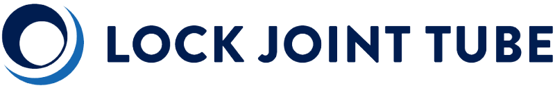 Lock joint tube logo