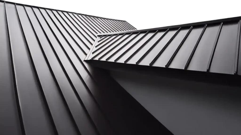 Metal roof clip lock standing seam