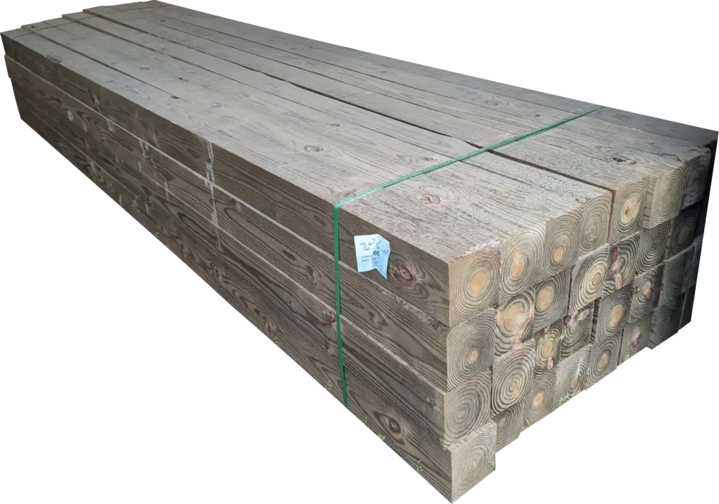 Post 6x6 treated wood